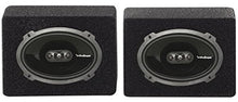Load image into Gallery viewer, 2 Rockford Fosgate P1694 6x9&quot; Punch 300W Car Audio Speakers+2 Sealed Enclosures