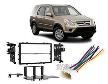 Load image into Gallery viewer, Absolute USA ABS95-7801 Fits Honda CRV 1999-2006 Double DIN Aftermarket Stereo Harness Radio Install Dash Kit