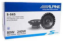 Charger l'image dans la galerie, Alpine S2-S65  6.5" Type S Series 2-Way Coaxial Car Speakers Fits 1998-2013 Harley Davidson Alpine S Factory Speaker Replacement Kit