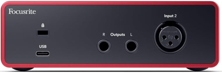 Focusrite Scarlett Solo Studio USB Audio Interface & Recording Bundle