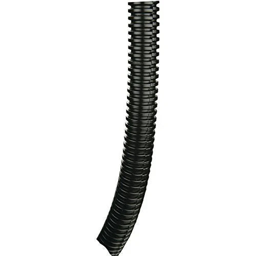 100 FT 1/2" 13mm (2x 50 FT) Split Wire Loom Conduit Polyethylene Tubing Black Color