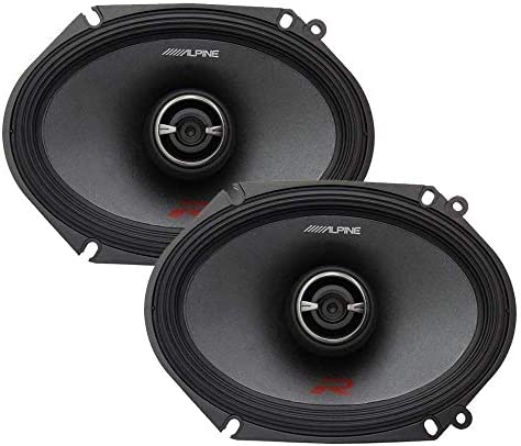 Alpine R-S68 6x8" Front+ Rear Factory Speaker Replacement Kit For 98-01 Ford Explorer