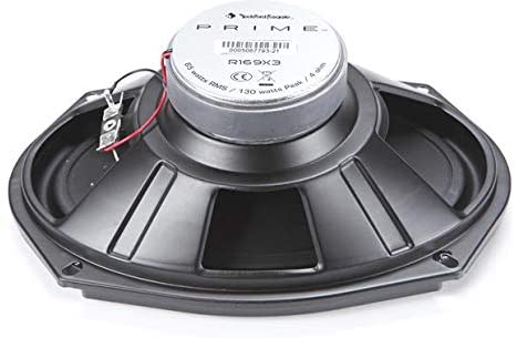 Pair of Rockford Fosgate Prime R169X3 6" x 9" 3-Way Prime Series Coaxial Speakers + R165X3 6. 5" 3-Way Prime Series Coaxial Speakers + Absolute 100FT Speaker Wire + Magnet Phone Holder