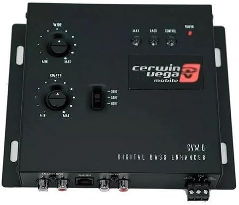 Cerwin Vega CVM0 Digital BASS Booster Epicenter BX10 W Remote Bass Knob Control