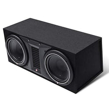 Load image into Gallery viewer, Rockford Fosgate Punch P1-2X10 Dual P1 10&quot; Loaded Subwoofer Enclosure Ported