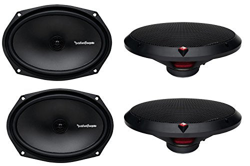 2 Pairs Rockford Fosgate R169X2 6x9" 260W 2 Way Car Coaxial Speakers Audio Stereo