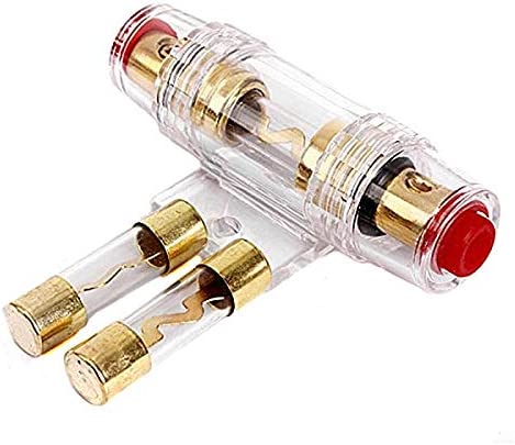 American Terminal 120 Amp Inline AGU Fuse Holder Fits 4 8 10 Gauge Wire