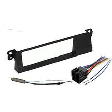 Charger l&#39;image dans la galerie, American Terminal Compatible with BMW M3 2001 2006 Single DIN Stereo Harness Radio Install Dash Kit Package