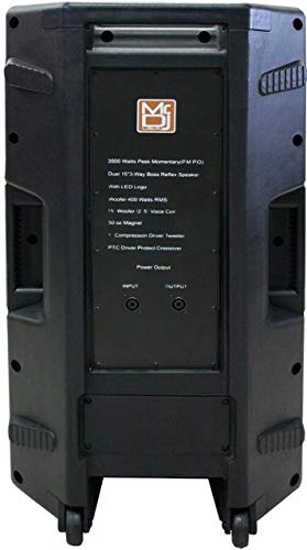 2 MR DJ PRO115S PA DJ Passive Speaker Professional PRO PA DJ 15” 2-Way Full-Range Passive Live Sound Loudspeaker