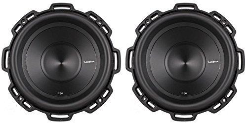 2 Rockford Fosgate P2D2-10 10" 1200w Dual Subwoofers + Sealed Sub Box Enclosure