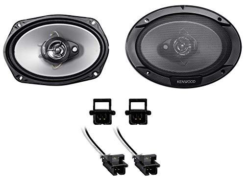 Kenwood KFC-6966S Rear Factory Speaker Replacement + METRA 72-4568 Fit 1997-2003 Chevrolet Chevy Malibu