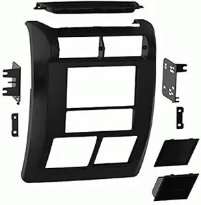 Metra 95-6549 Double DIN Dash Kit Fits Jeep Wrangler TJ 1997-2002 Bundle