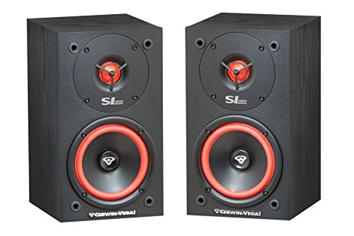 Cerwin Vega SL-5M 5 1/4" 2-Way Bookshelf Speaker Pair