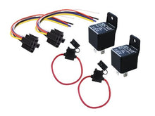 Load image into Gallery viewer, Absolute 2 In-line ATC Fuse Holder, 2 Bosch Tyco Style Relay Automotive, 2 5-Pin Relay Socket