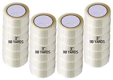 Charger l&#39;image dans la galerie, Patron USA 24 Rolls 3&quot; x 330&#39; Clear Jumbo Packing Tape 110 Yards