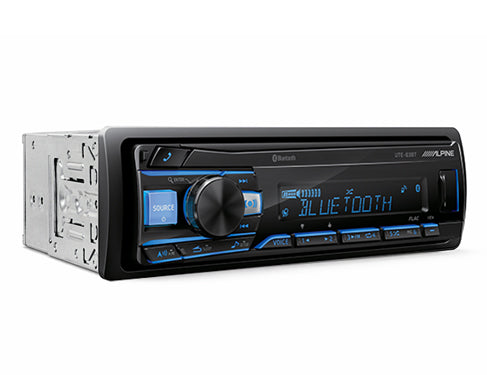 Alpine DVR-C320R+UTE-63BT+TW500+BT1700 Bluetooth Car Stereo with Dash Camera + Accessory Bundle