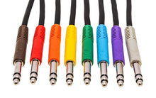 Charger l&#39;image dans la galerie, Hosa TTS-845 Patchbay TT Male to TT Male Bantam Cable - 1.5ft
