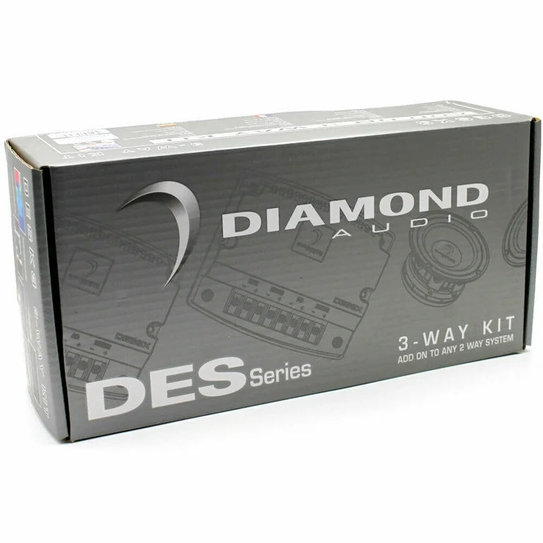 2 Diamond Audio DESK3 DES 3.5" Speaker with Passive Adaptive Crossover