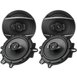 2 Pairs Pioneer TS-A1670F 6.5