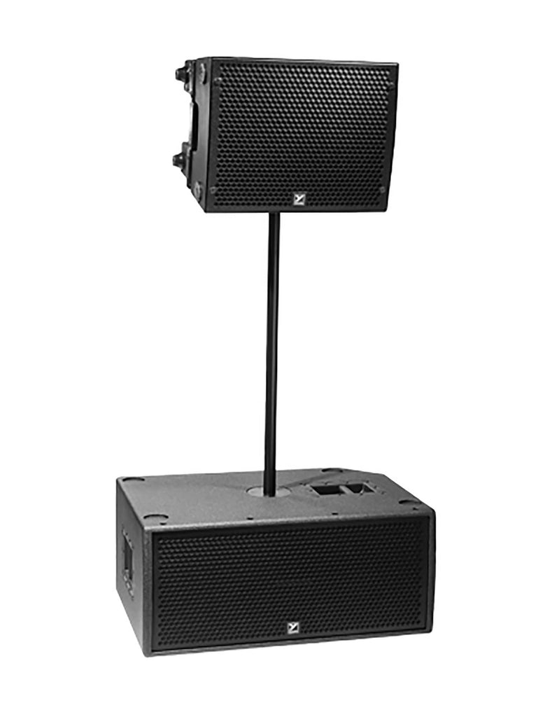 Yorkville Sound PSA1SF, Paraline Series 1400W Active Subwoofer with 8 Flying Points - 12Inch