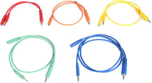 Load image into Gallery viewer, Hosa CMM-500Y-MIX Hopscotch Eurorack Patch Cables - Various Lengths (5-pack)
