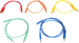 Hosa CMM-500Y-MIX Hopscotch Eurorack Patch Cables - Various Lengths (5-pack)