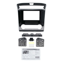 Metra 95-7297 DDIN Stereo Installation Kit - Compatible Fits for Hyundai Santa Cruz 2022-Up* (With Factory Manual Climate Con