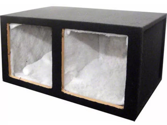 Absolute KSB10D Dual 10" Square-Hole Sealed Box Fit Kicker Solo-Baric L7 /L5 /L3