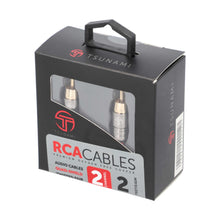 Load image into Gallery viewer, Tsunami TSX-RCA2 2 Channel 2 Ft RCA Cable
