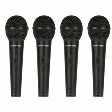 Charger l&#39;image dans la galerie, 4 Peavey PVI100 1/4&quot; Wired Dynamic Cardioid Vocal Microphone+Mic Clip + Cable