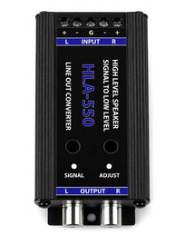 Absolute HLA550 2 Channel High Level to Low Converter Line Output w/ Ground Loop