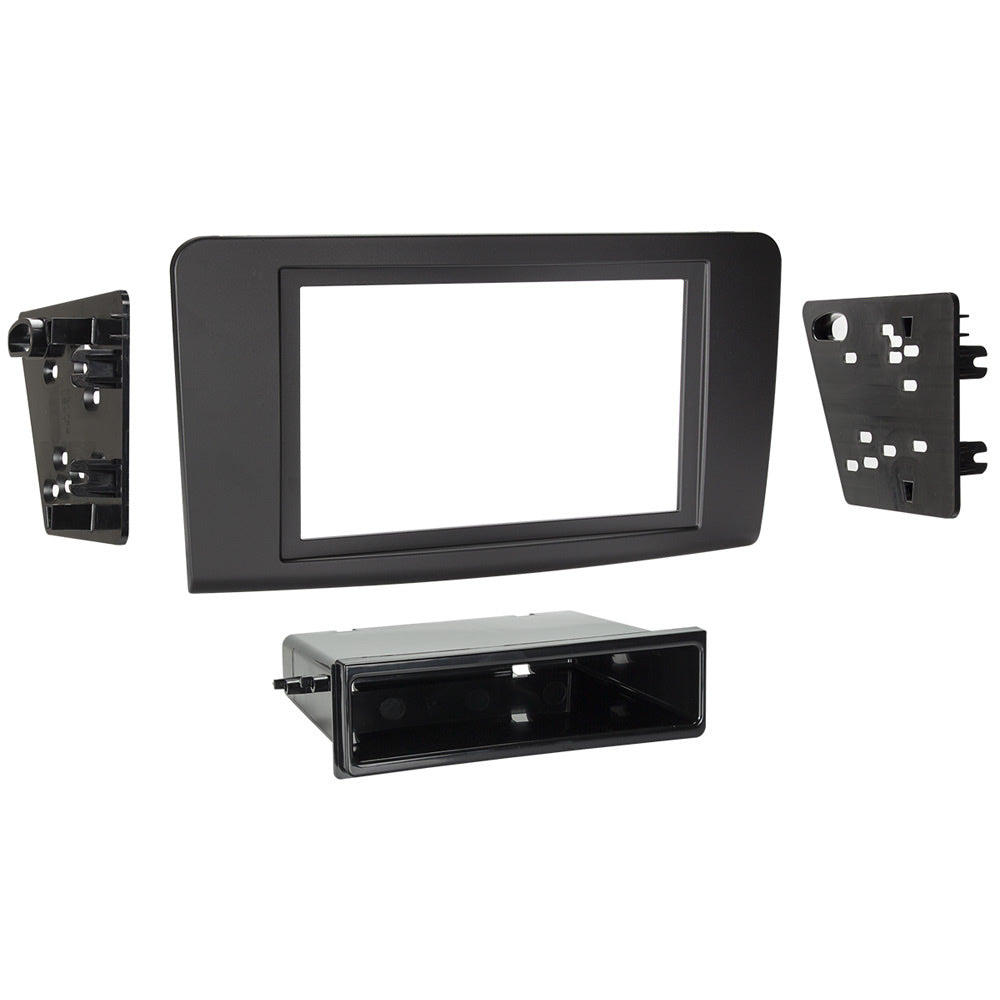 Metra 99-8723B Single/Double-DIN Car Stereo Dash Kit - Compatible Fits for Mercedes-Benz GL 2007-2012 / ML 2006-2011