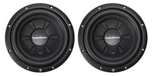 Load image into Gallery viewer, 2 Rockford Fosgate Prime R2SD2-12 + 2 Single Sealed Boxes  500W Max 12&quot; shallow mount dual 2-ohm voice coils subwoofer + 2 Single Sealed Boxes