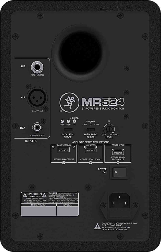 Mackie MR524 5" Powered Studio Monitor