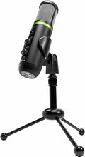 Charger l&#39;image dans la galerie, Mackie CHROMIUM Premium USB Condenser DJ Microphone with Built In 2-Channel Mixer