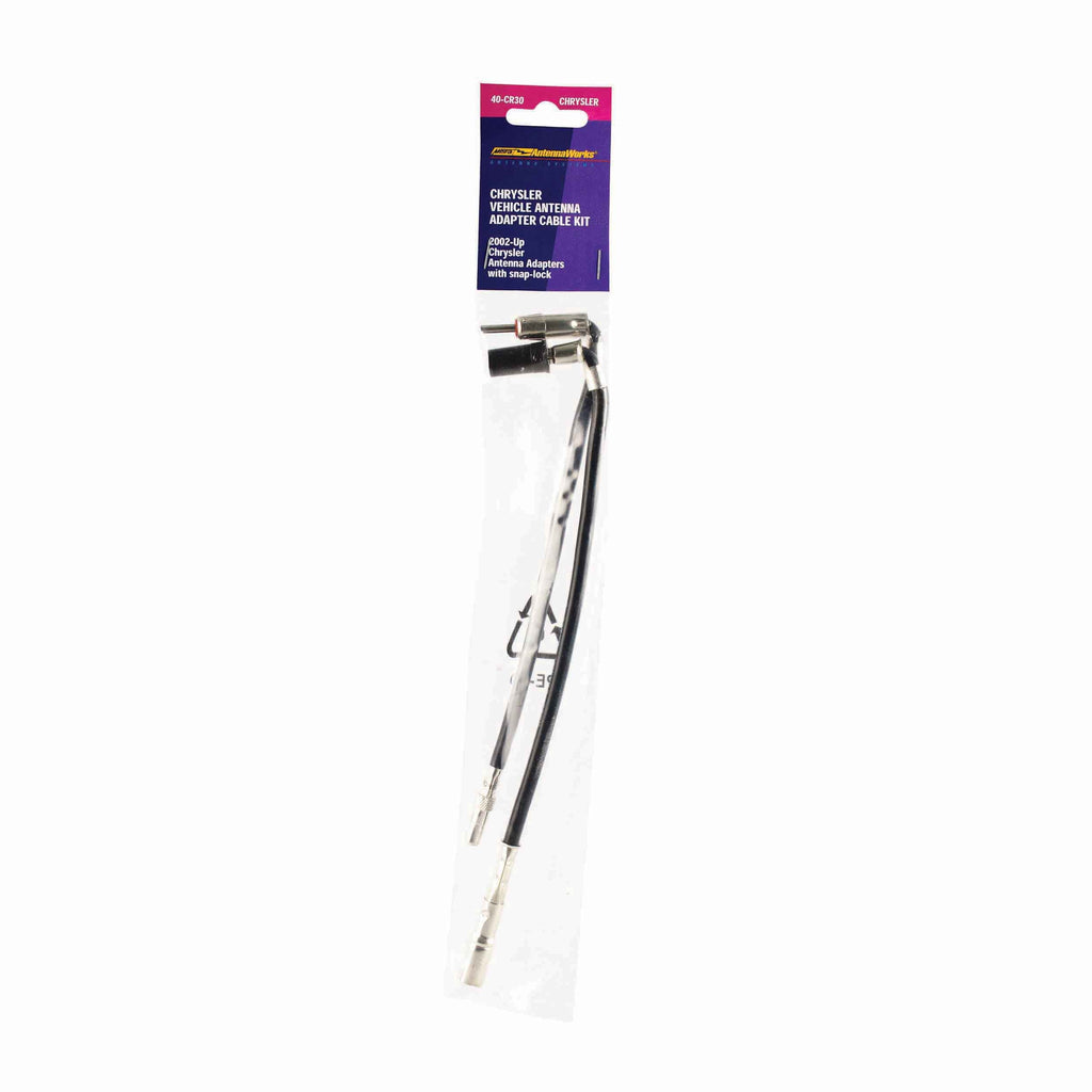 Metra 40-CR30 Antenna Adapter Cable Kit - Compatible Fits for Chrysler/Dodge/Ford/GM/Jeep 02-Up