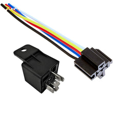 Charger l&#39;image dans la galerie, 1 Pack Car Auto Truck 12V 12 Volt DC 40A AMP Relay &amp; Socket SPDT 5Pin BOSCH STYL