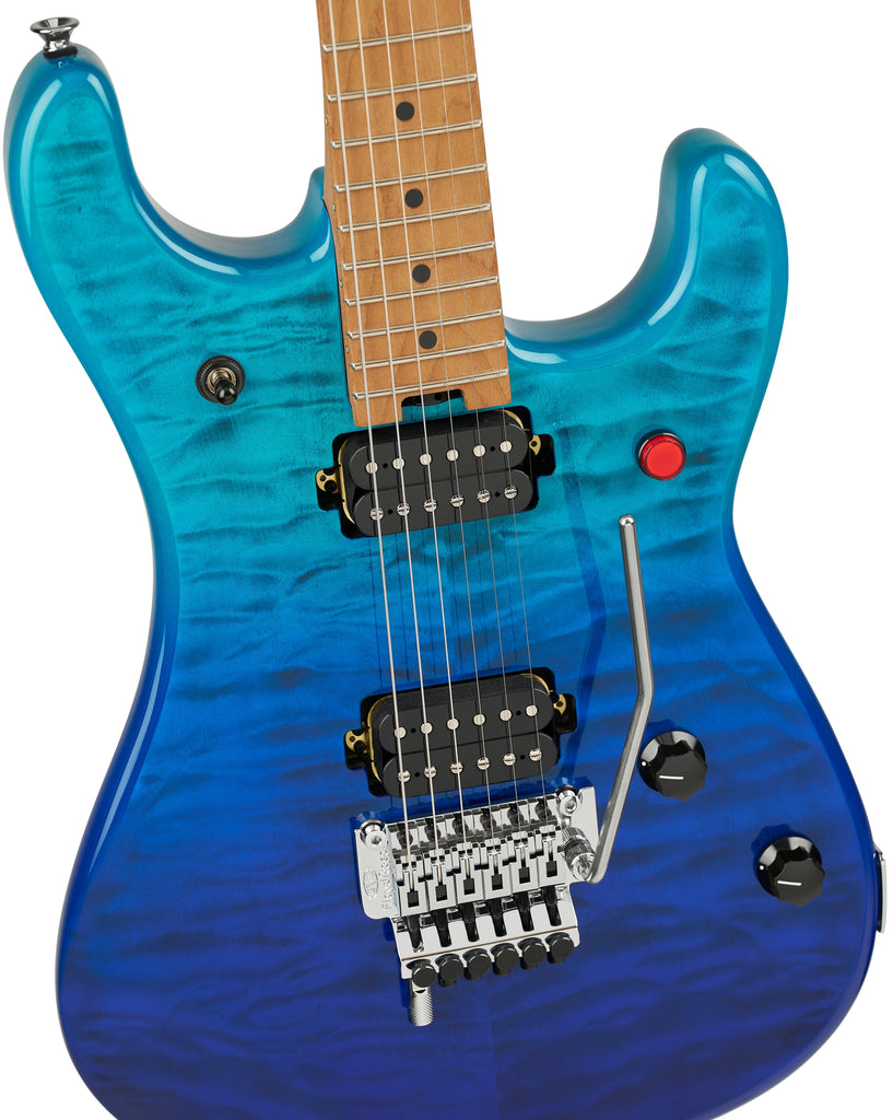 EVH	 5108310389 5150® Series Deluxe QM Electric Guitar - Baked Maple, Pacific Drift