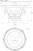 Load image into Gallery viewer, Diamond Audio DMD124 12&quot; 200W RMS 4-Ohm Impedance Subwoofer