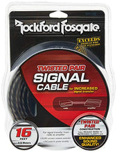 Charger l&#39;image dans la galerie, Rockford Fosgate Twisted Pair 6-Feet Signal Cable