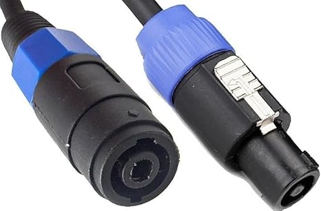 MR DJ CSMSF6 6 Feet PRO PA DJ Speakon Male to Speakon Female Speaker Cable