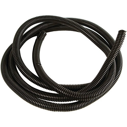 American Terminal 27061 Black Split-Loom Cable Tubing, 100ft 5/8" (.63")