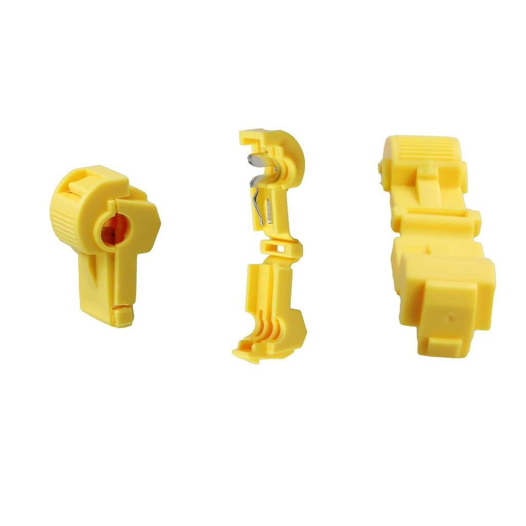 Absolute USA TT1210Y 12/10 Gauge T-TAP Insulated Nylon Wire Connectors