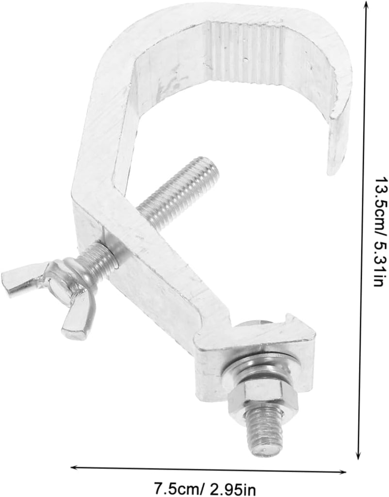 2 MR Truss CL55 Universal Multi Purpose Aluminum Hooks Stage Lighting Clamps for Truss