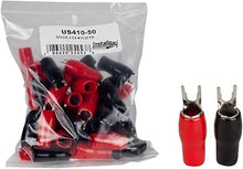 Load image into Gallery viewer, Install Bay US410-50 Barrier Spade Terminal 4 Gauge #10 Nickel 25 pairs