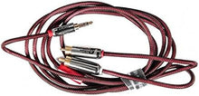 Load image into Gallery viewer, Cerwin-Vega CVM2RCA6 6' 2-Connector RCA Male to 3.5mm Male Audio Cable Black