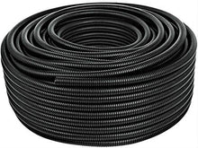 Charger l&#39;image dans la galerie, American Terminal 20 Ft 1/2&quot; Split Wire Loom Conduit Polyethylene Tubing Black Color Sleeve Tube