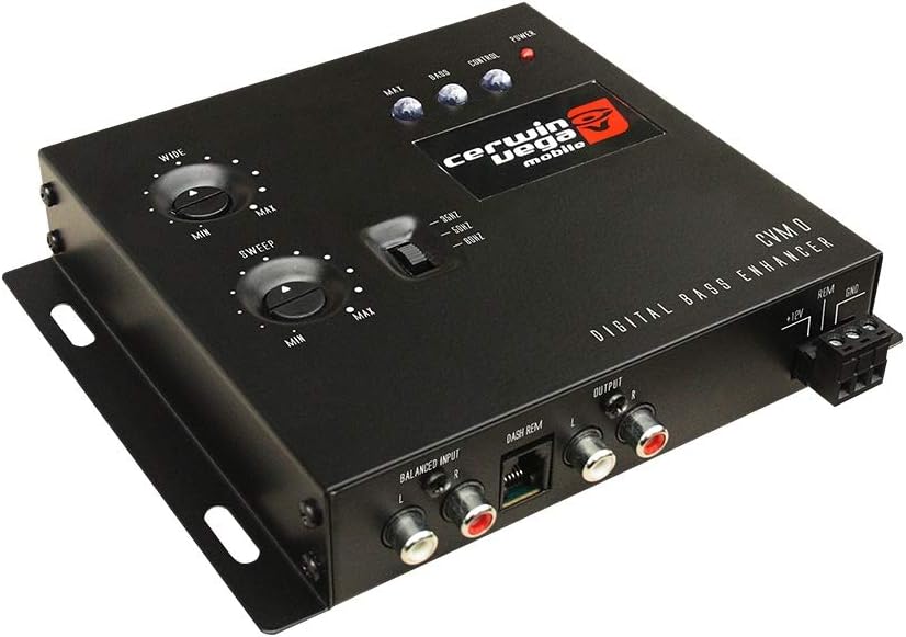 Cerwin Vega CVM0 Digital BASS Booster Epicenter BX10 W Remote Bass Knob Control