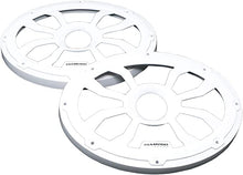 Load image into Gallery viewer, Diamond Audio HXM69FWW 6.5" Flush Mount Speaker Grills, Pair (White), Steel With Powder Coating