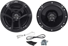Speaker Adapter Fit 98-13 Harley Davidson Touring + JVC 6.5